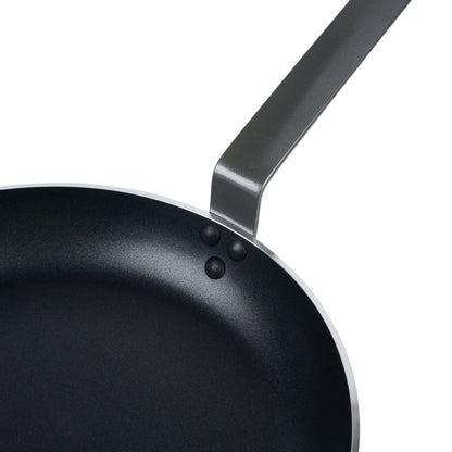 Met Lux Aluminum 12" Fry Pan - Non-Stick, Induction Ready, Heavy Duty - 6 count box