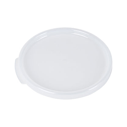 Met Lux Round Translucent Plastic Food Storage Container Lid - Fits 2 and 4 qt - 10 count box