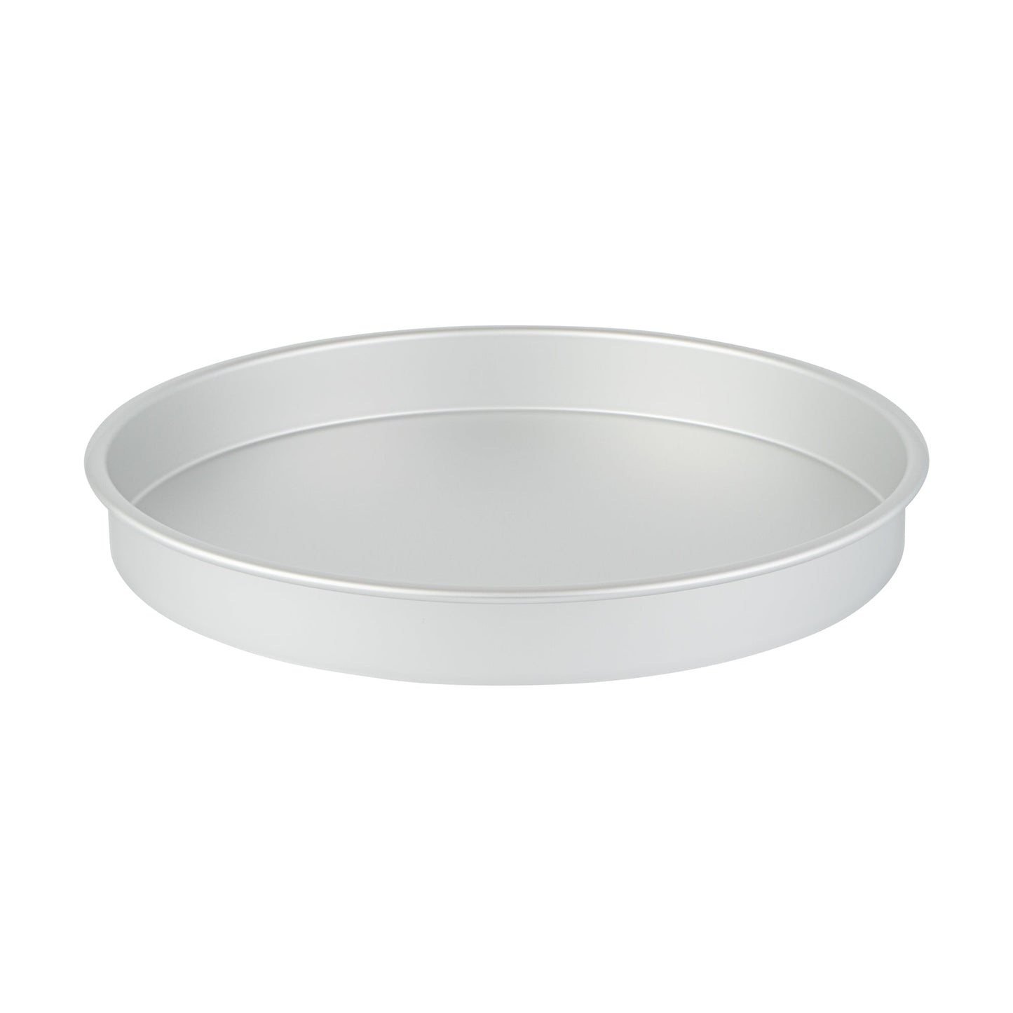 Met Lux Round Aluminum Straight-Sided Cake Pan - 16" x 16" x 2" - 1 count box