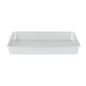 Met Lux Rectangle Aluminum Cake Pan - 15" x 12" x 2" - 12 count box