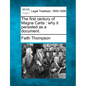 The First Century of Magna Carta: Why It Persisted as a Document. - Paperback