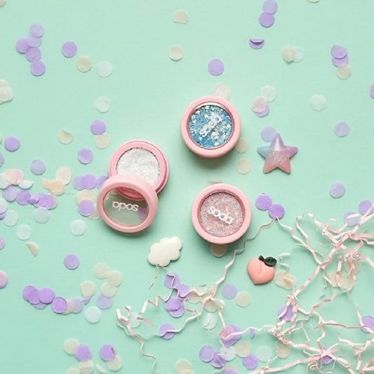 Soda Glitter Gel 002 Leo - Long-Lasting Glitter Gel for Cosmetic Use on Social Media