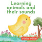 Learning animals and their sounds: Book for babies from 0 months to 3 years old toddlers - Paperback