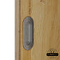 Barn Door Full Radius Flush Pull