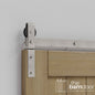 Classic J-Strap Bifold Barn Door Hardware Kit | 2 Door Kit