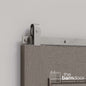 J Top Mount Heavy Duty Sliding Barn Door Hardware Kit