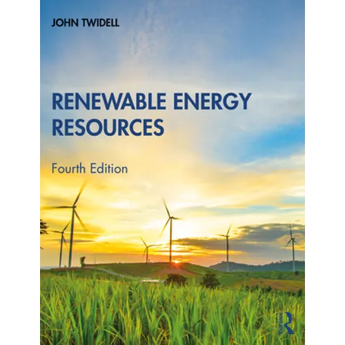 Renewable Energy Resources - Paperback