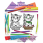 Animals - Relaxing Colouring Book - This adorable coloring book is filled with a wide variety of animals to color: Sea Animals, Farm Animals, Jungle A - Paperback