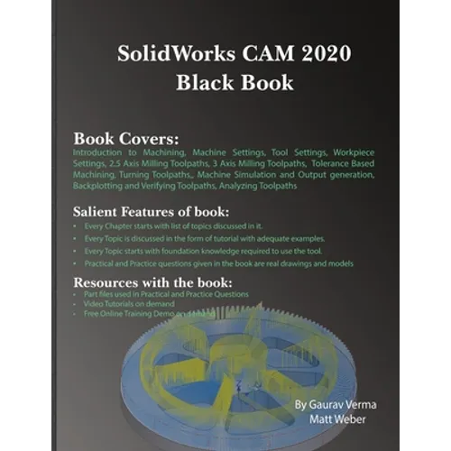 SolidWorks CAM 2020 Black Book - Paperback