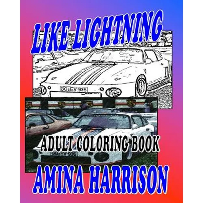 Like Lightning Adult Coloring Book - Paperback