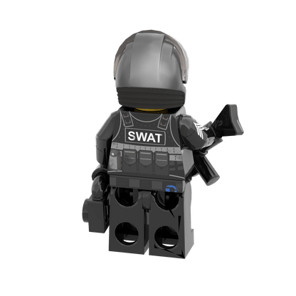 SWAT Sergeant - Custom Minifig - Made Using LEGO® Parts