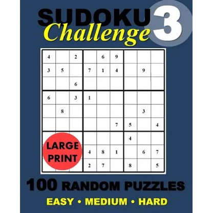 Suduko Challange #3: Suduko Challange Random Puzzles - Paperback