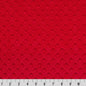 Red Cuddle Dimple Fabric per yard