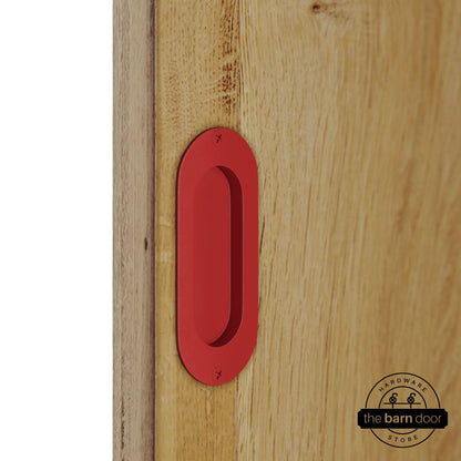 Barn Door Full Radius Flush Pull
