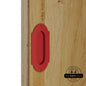 Barn Door Full Radius with Wings Flush Pull