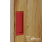 Barn Door Square Corner Flush Pull