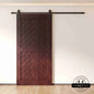Fishbone Single Barn Door Kit | Black Hardware