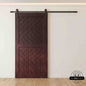 Pine Wood Patterned DIY Barn Door | 80"-84" x 26"-50"