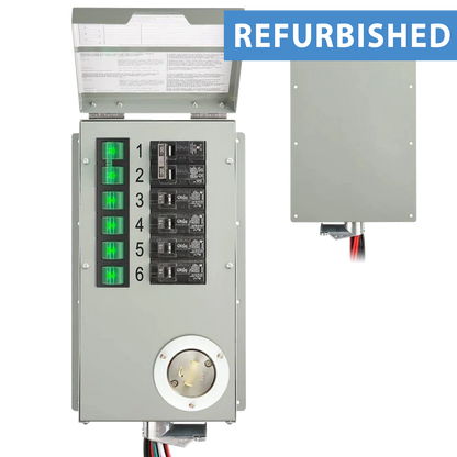 Refurbished - Nature's Generator 120V/240V 30A 6-Circuit Manual Transfer Switch