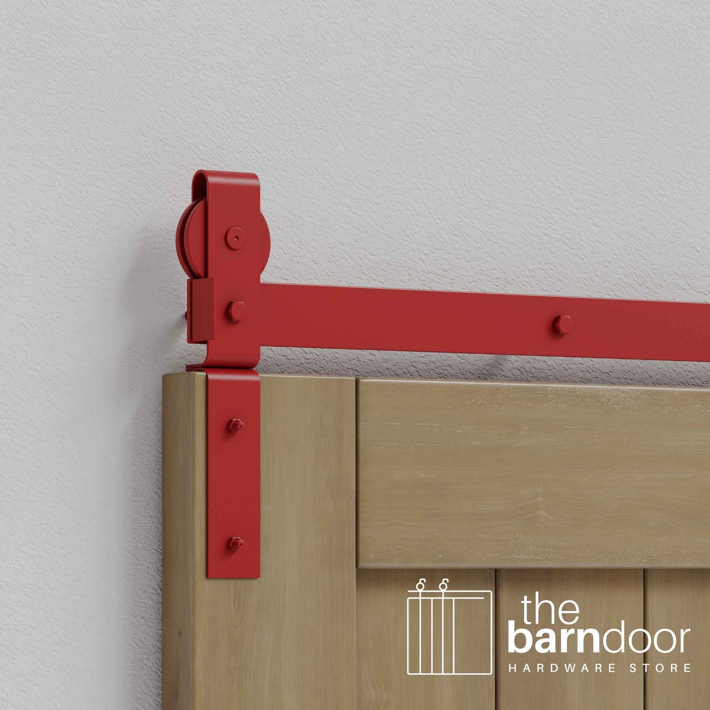 J-Strap Heavy Duty Bifold Barn Door Hardware Kit | 2 Door Kit