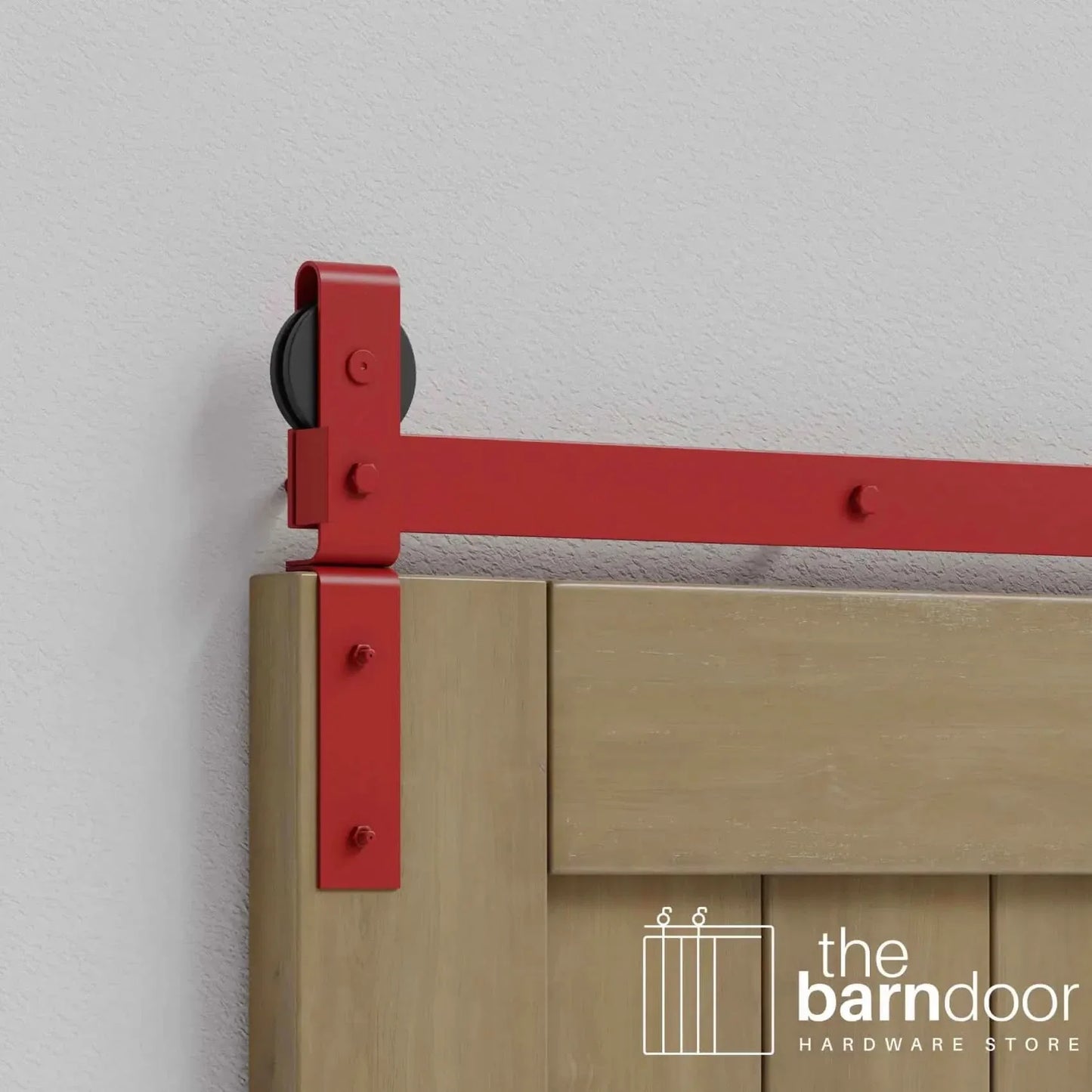 Classic J-Strap Bifold Barn Door Hardware Kit | 2 Door Kit