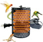 Reptile & Bird Cage Ceramic Heat Lamp 0-100W Guard No Light Emitter