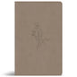 CSB Thinline Reference Bible, Digital Study Edition, Earth Suedesoft Leathertouch - Imitation Leather