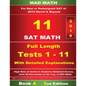 Book A Redesigned SAT Math Tests 1-11 - Paperback