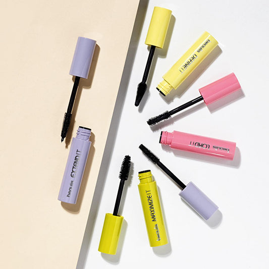 Beaulis Maximize It Mascara - Volumizing, Lengthening & Curling Mascara for Dramatic Eye Look