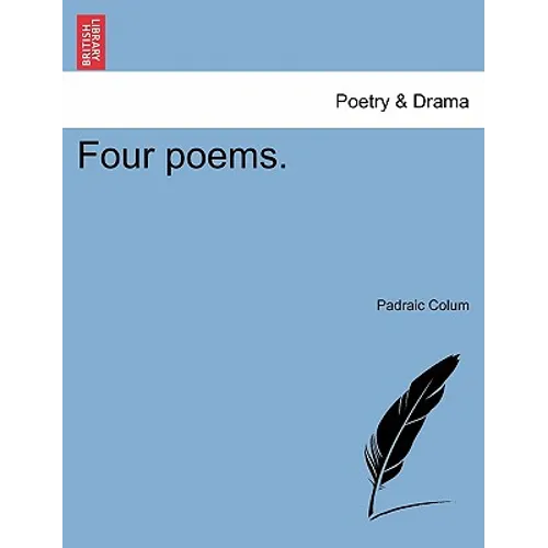 Four Poems. - Paperback