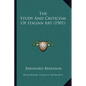 The Study And Criticism Of Italian Art (1901) - Paperback
