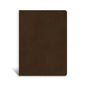 CSB Single-Column Wide-Margin Bible, Brown Leathertouch - Imitation Leather