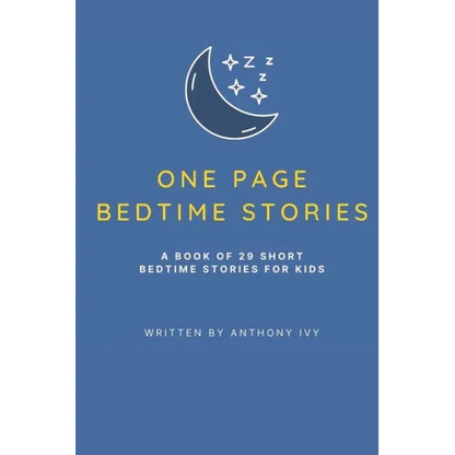 One Page Bedtime Stories For Kids - Paperback