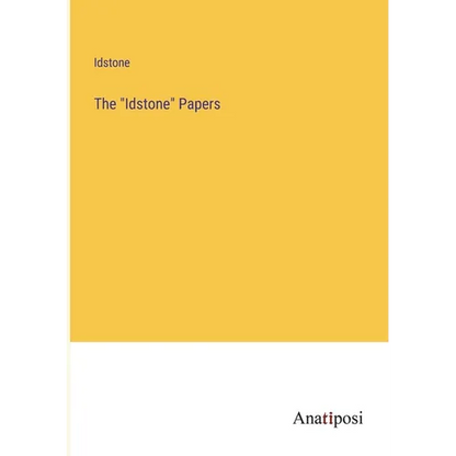 The Idstone Papers - Paperback