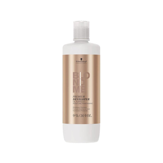 Schwarzkopf Blondme Premium Care Developer %9 30 Volume Oksidan 1000ml - Professional Hair Coloring & Bleaching Solution