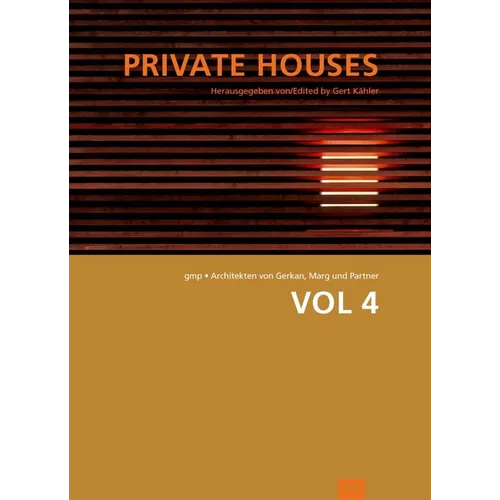 Gmp: Volumes Volume 4 Private Houses: Vol 4: Private Houses - Paperback