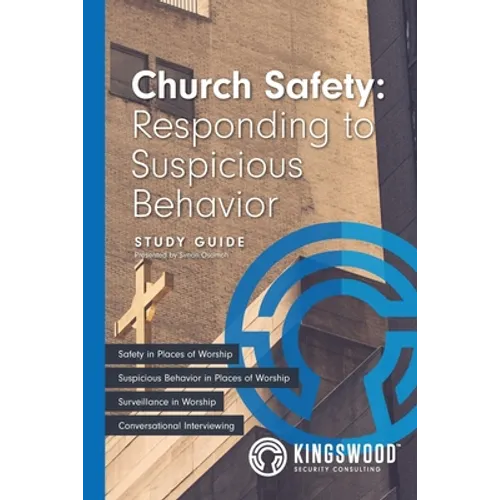 Church Safety: Responding to Suspicious Behavior - Paperback
