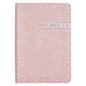 KJV Bible Pocket Faux Leather, Pink - Leather