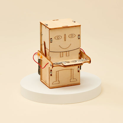 Money Bank Robot DIY Kit, Educational STEM Toy
