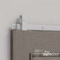 Flat Top Top Mount Heavy Duty Sliding Barn Door Hardware Kit