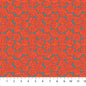 Rosette Tomato Yesterday Cotton 44"/45" Fabric Per Yard