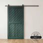 Slanted Pine Wood DIY Barn Door
