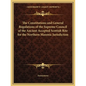 The Constitutions and General Regulations of the Supreme Council of the Ancient Accepted Scottish Rite for the Northern Masonic Jurisdiction - Paperback