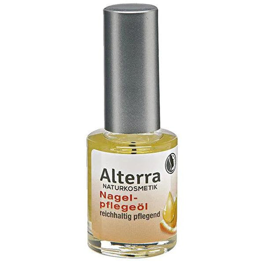 Alterra Organic Nail Care Oil - Nourishes Nails & Cuticles Naturally with Jojoba & Orange Oil Blend