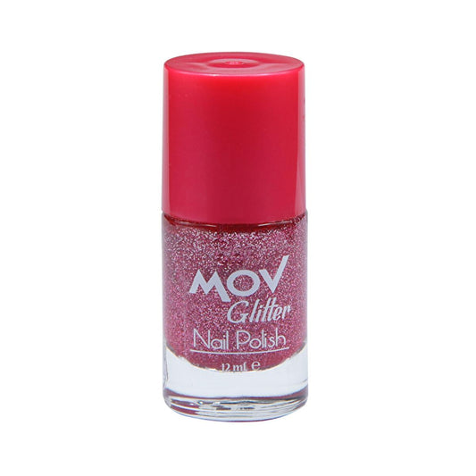 Mov Glitter Nail Polish No:12 - Glittery Shine for Creative Nail Art Designs