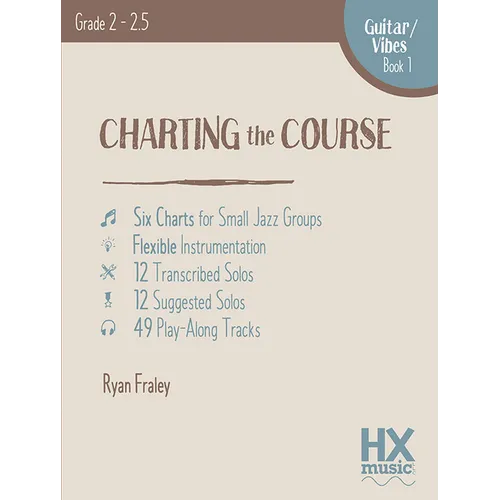 Charting the Course, Guitar / Vibes Book 1 - Paperback