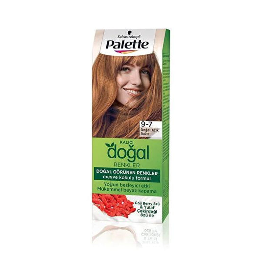 Palette Natural Colors Hair Dye - Nourishing Goji Berry Formula for Vibrant Color