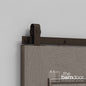J Top Mount Heavy Duty Sliding Barn Door Hardware Kit