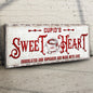 Rustic Cupid's Sweetheart Vintage Sign