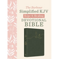 The Hope & Healing Devotional Bible [Dark Sage Doves]: Barbour Simplified King James Version - Imitation Leather